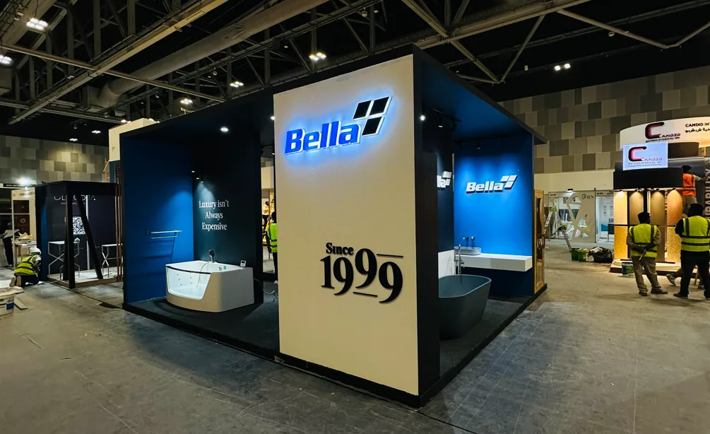 Bella Bathwares at an international design exhibition, view 1